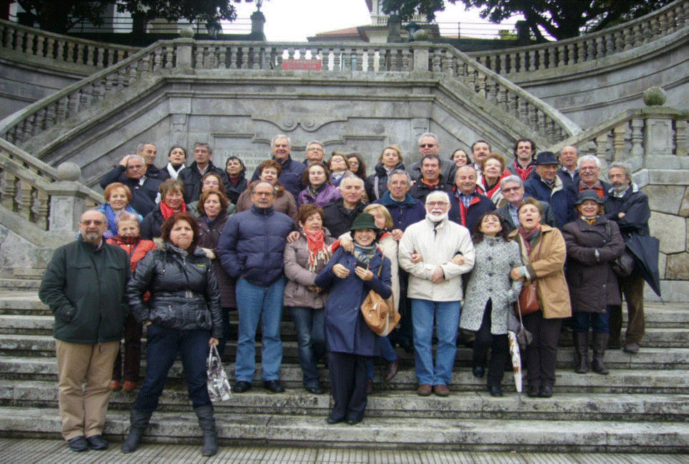 Visita a Marín y Forcarey