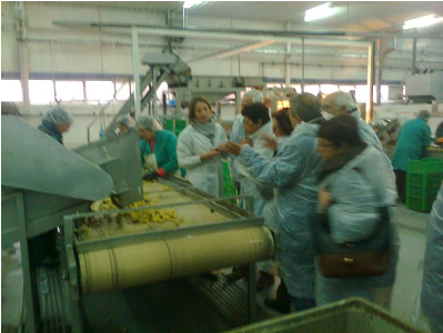 Visita de Formación a Grupo  Cuevas y Cooperativa del Ribeiro