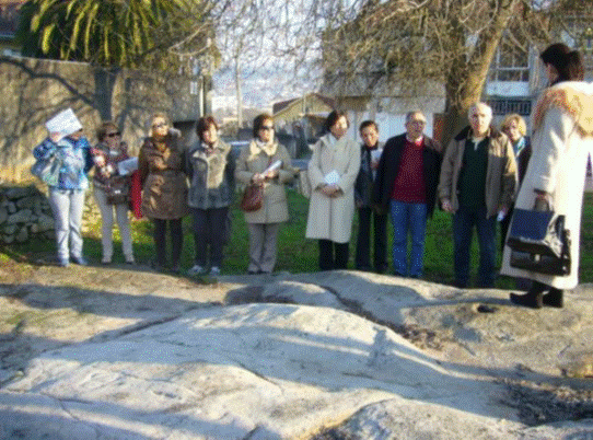 Visita a la iglesia románica de Castrelos