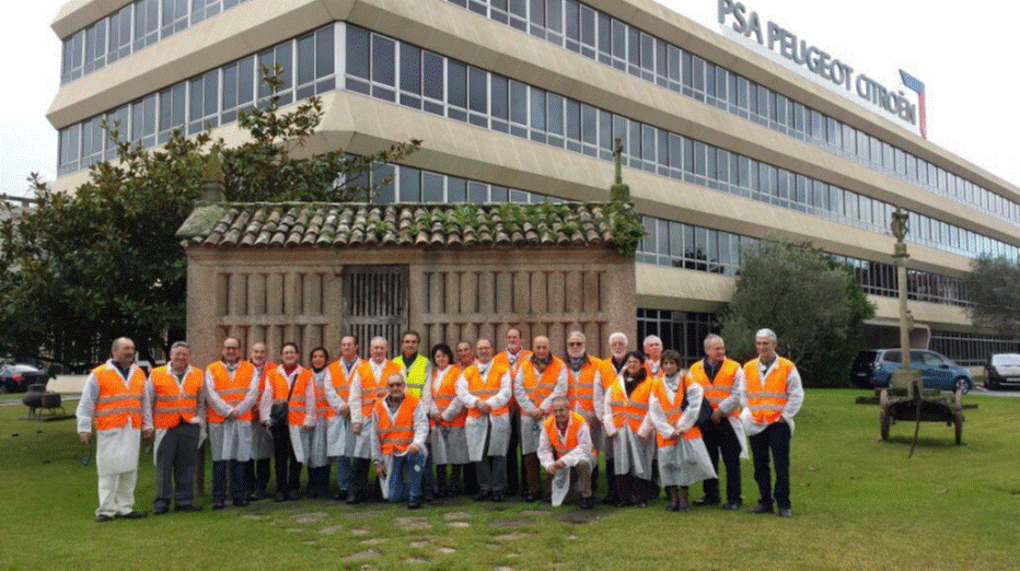 Visita a PSA Peugeot Citroën