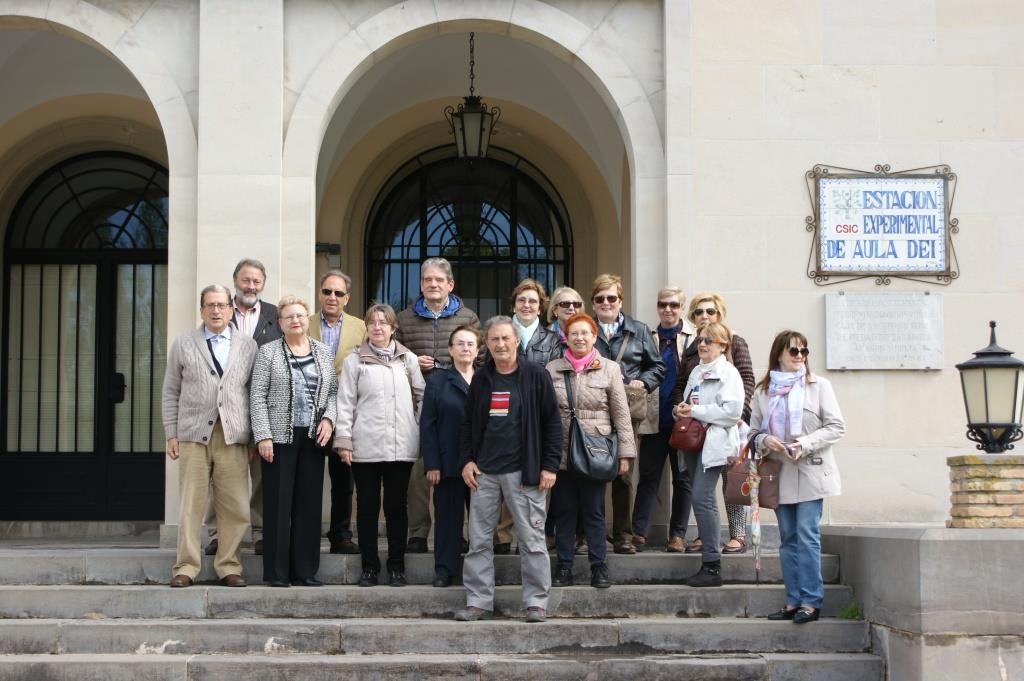 Visita a la Estación Experimental de Aula Dei