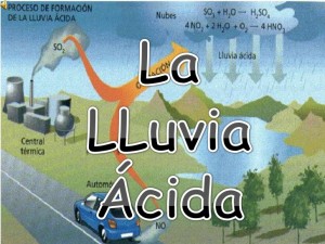 La lluvia ácida