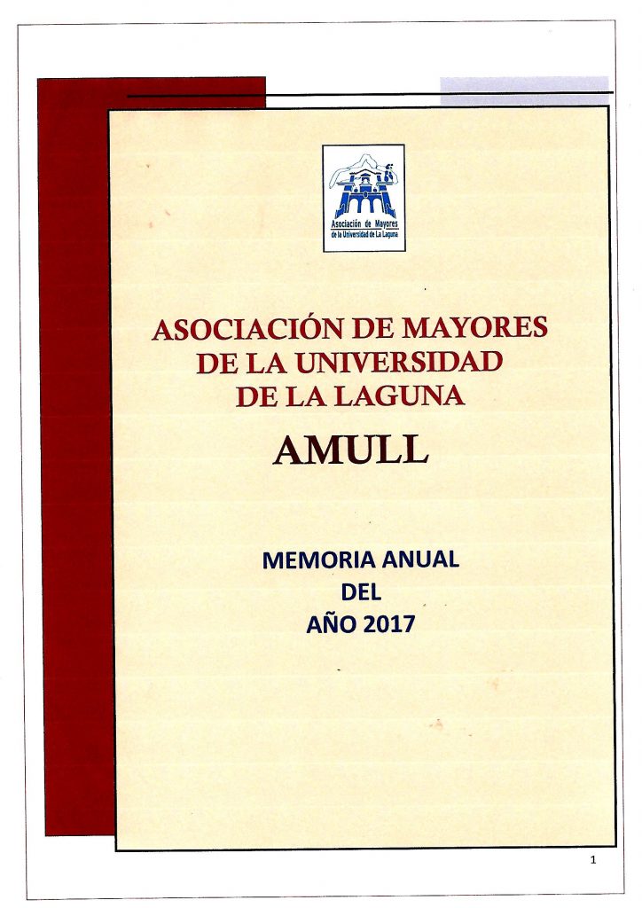 Memoria Anual AMULL 2017