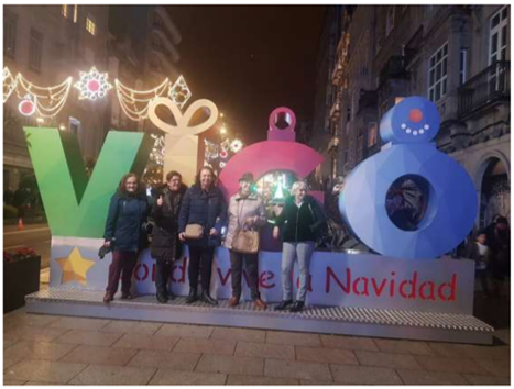Viaje a Vigo Luces de Navidad